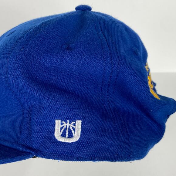 Golden State Warrior Blue Plastic Snap NBA Basketball Adjustable - Picture 4 of 7